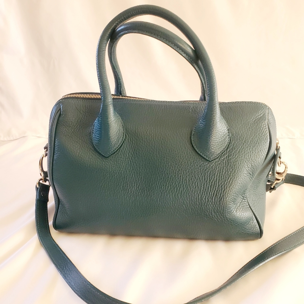 Women's  Mark and Graham Leather Bag. Made in Italy   Pristine!